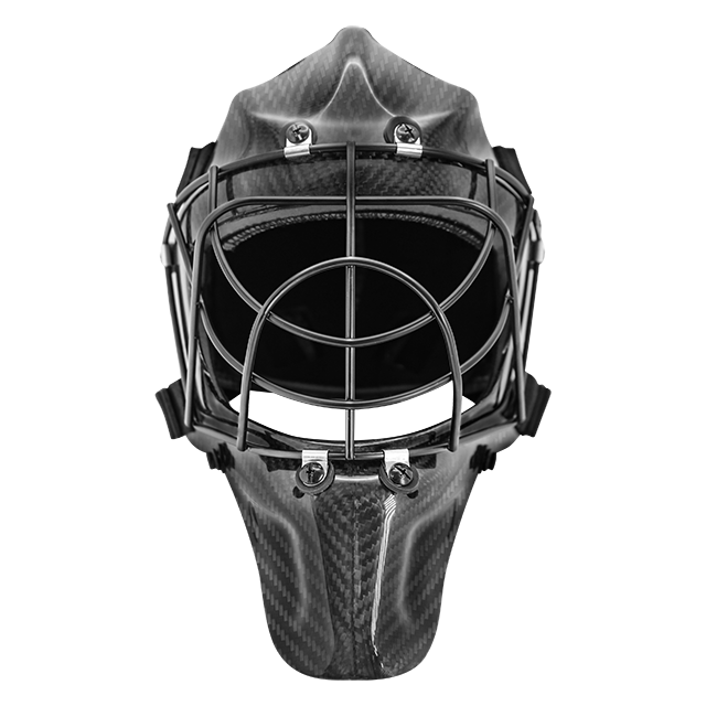 Casca Floorball, de înaltă calitate, 100% fibră de carbon