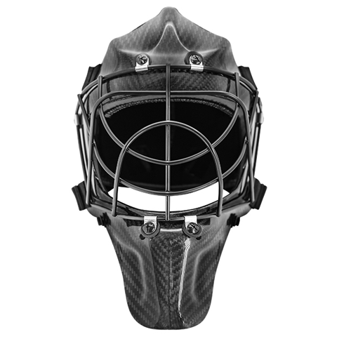Casca Floorball, de înaltă calitate, 100% fibră de carbon