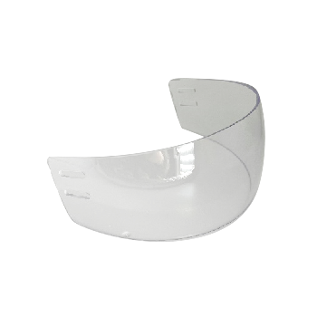 Vizor de hochei turnat prin injecție cu design sferic