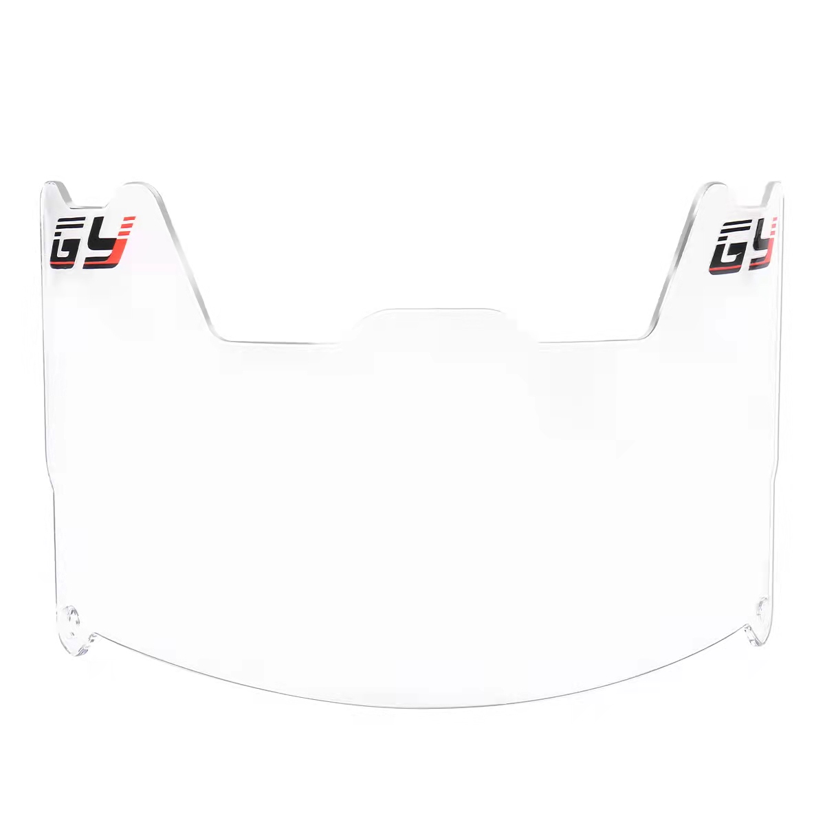 Vizor TruVision Pro pentru fotbal. Scut transparent de grad militar. În interior, anti-aburire, în exterior, anti-zgârieturi